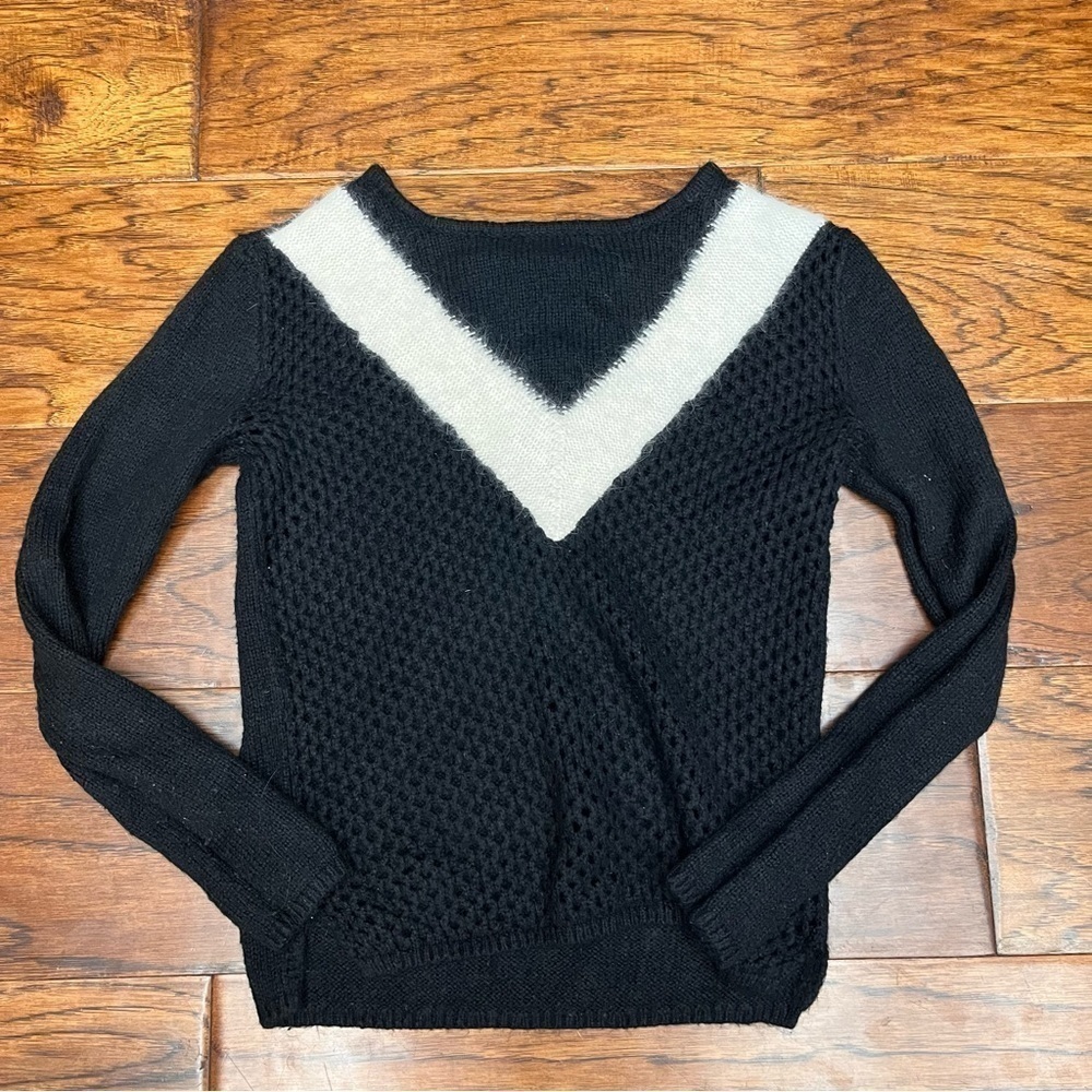 Trouvé wool mohair blend v neck‎ sweater